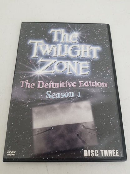 The Twilight Zone: The Complete First Season DVD Box Set - Definitive Edition - TreasuTiques