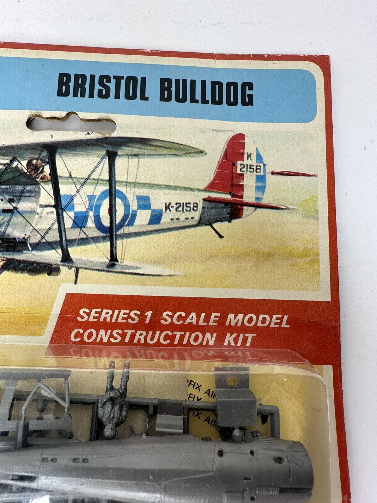Vintage 1973 Airfix 1/72 Scale Bristol Bulldog Series 1 Model Kit - Sealed Collectible - TreasuTiques