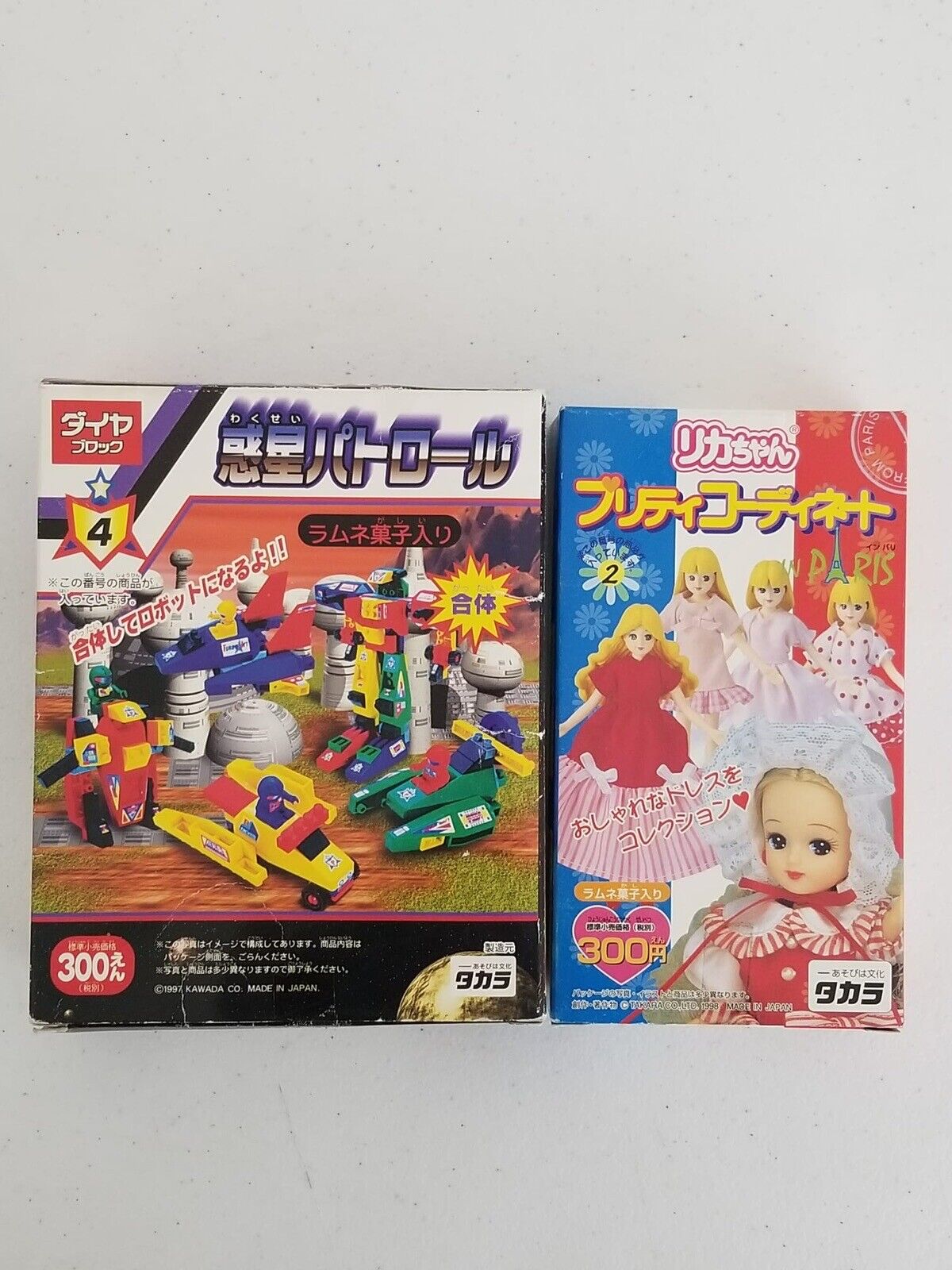Rare Japan Exclusive Licca Rika-Chan Doll Paris Collection & Buildable Patrol Robot Set - TreasuTiques