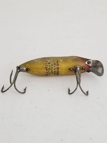 Rare Vintage Heddon River Runt Spook Floater Fishing Lure - Collectible Angler's Bait Decor - TreasuTiques
