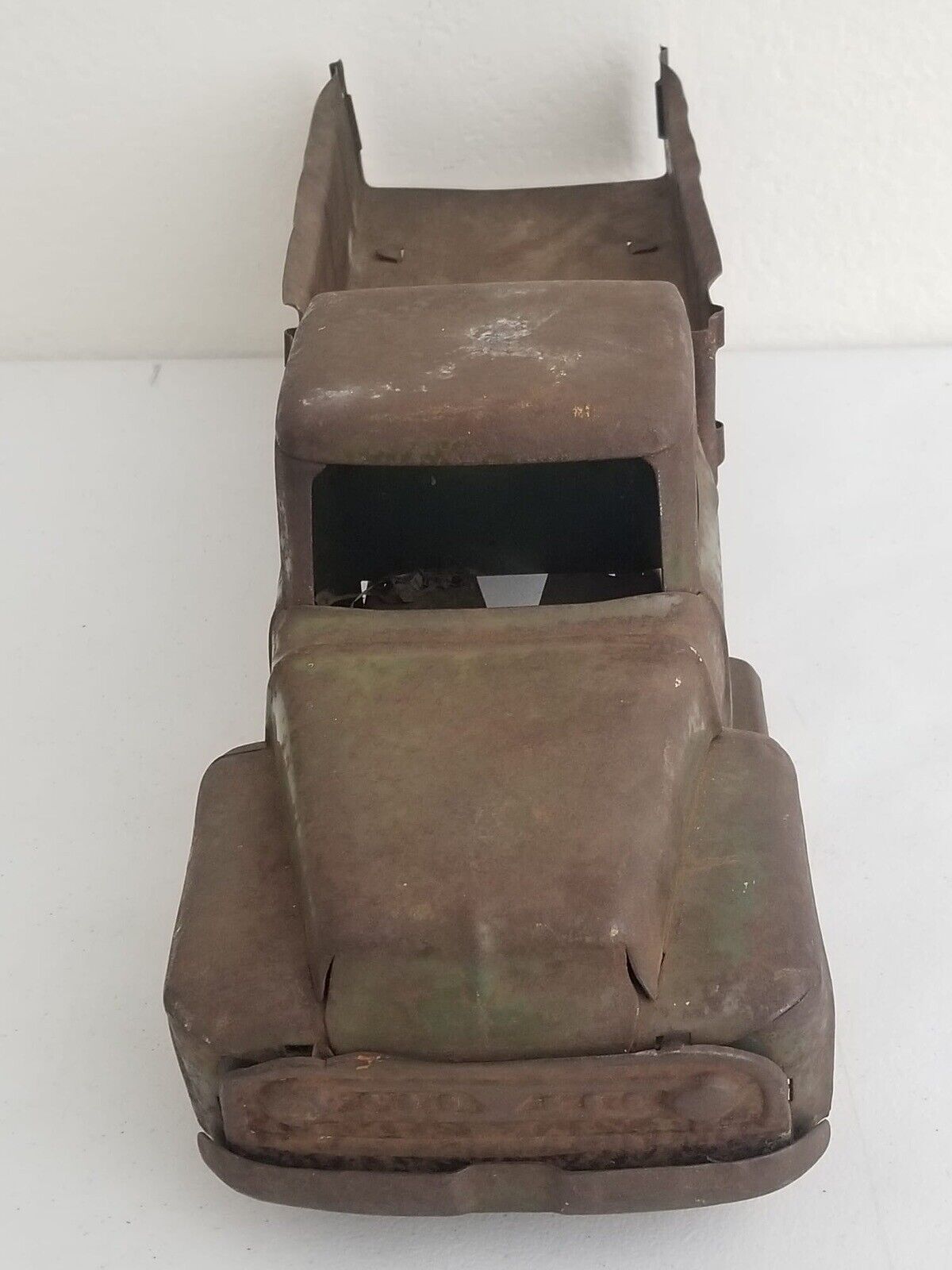 Vintage Buddy L Army Supply Corps Pressed Steel Truck - Rare Military Collectible - TreasuTiques