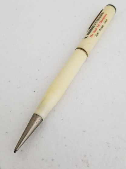 Collectible Vintage Ritepoint Mechanical Pencil – Rare Vy-Tab-O-Lator Promotional from Fort Dodge, Iowa - TreasuTiques