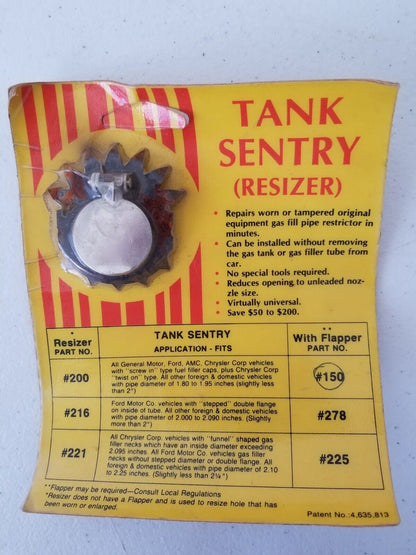 3-Pack Tank Sentry Resizer - Vintage Fuel System Repair Tool for Classic Cars #200 #216 - TreasuTiques