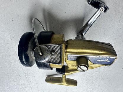 Rare Olympic Spark 3120 Vintage Gold Spinning Fishing Reel - Made in Korea - TreasuTiques