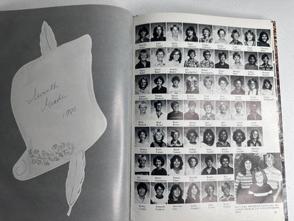 Vintage 1980 Bobkitten High School Yearbook - Autographed Rock & Roll Keepsake - TreasuTiques