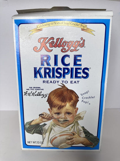 Rare Vintage 1981 Kellogg's Rice Krispies Cereal Box with Original Matchbox Truck Ad and Sweepstakes Coupons - TreasuTiques