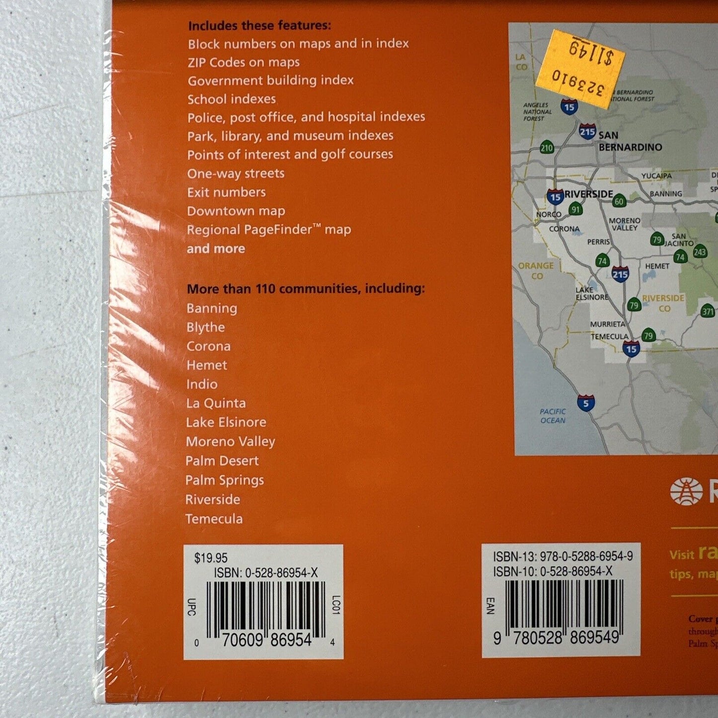 2009 Thomas Guide Riverside County Street Guide - Easy-to-Read, Sealed Maps, Large Format, More Accurate Than MapQuest - TreasuTiques