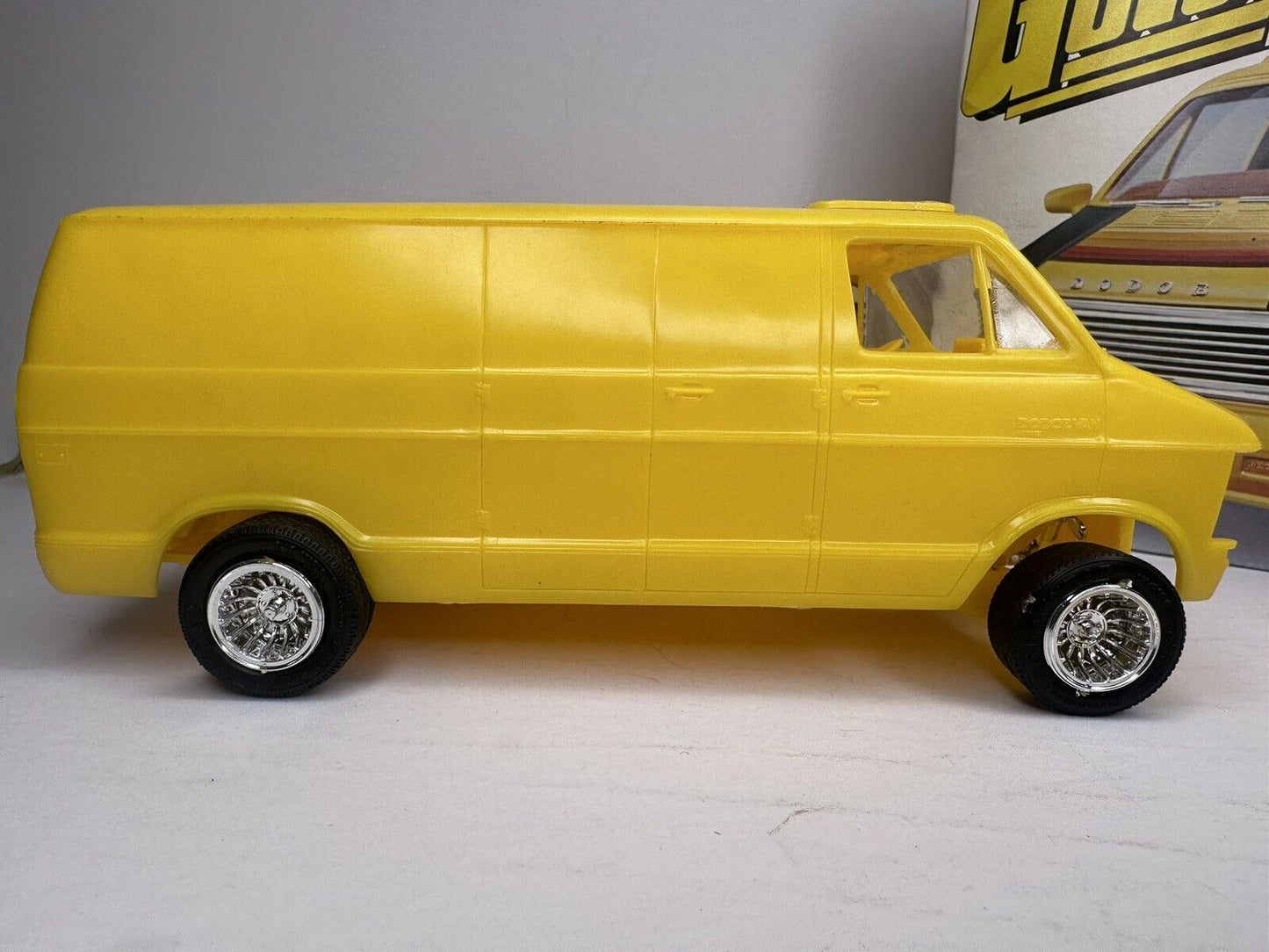 1978 Vintage MPC 1/25 Gold Rush Custom Dodge Van Model Kit - Complete with Original Box #1-0423 - TreasuTiques