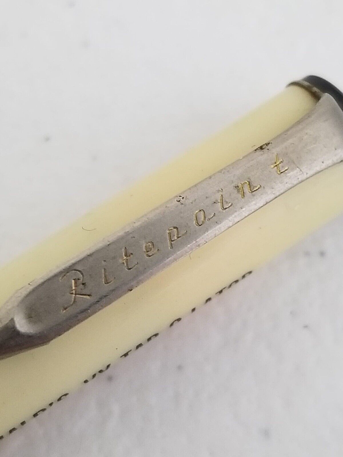 Collectible Vintage Ritepoint Mechanical Pencil – Rare Vy-Tab-O-Lator Promotional from Fort Dodge, Iowa - TreasuTiques