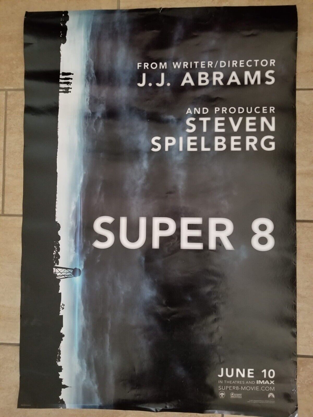 Authentic Super 8 IMAX Movie Poster 27x40 - Vintage Cinema Art - TreasuTiques