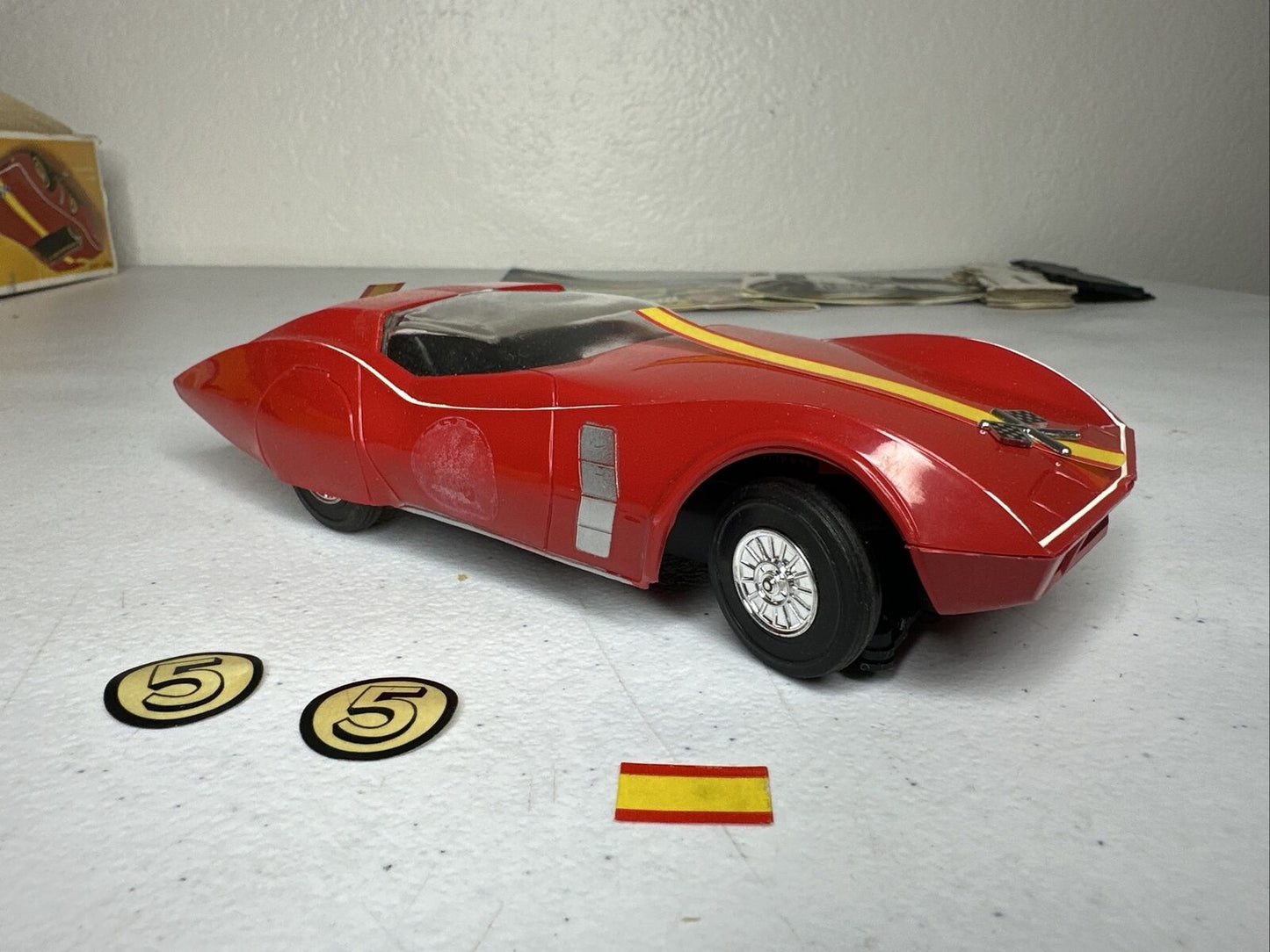 Vintage 1969 Hasbro Amaze-A-Matics Chevrolet AstroVette with Original Manuals - Rare Collectible Toy Car - TreasuTiques