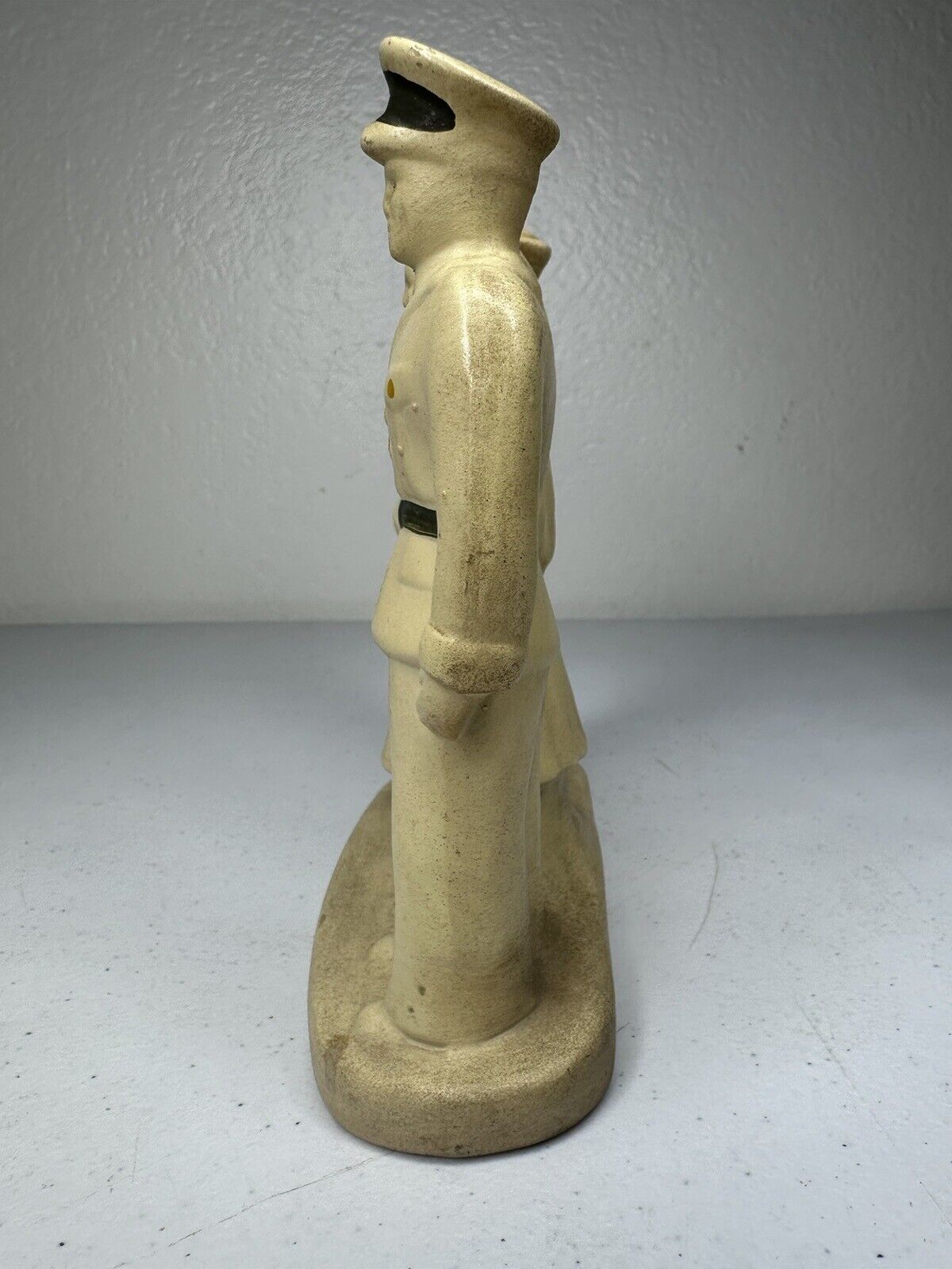 Rare WWI Military Nurse and Sailors Ceramic Statue - US Navy & Army Patriotic Collectible - TreasuTiques
