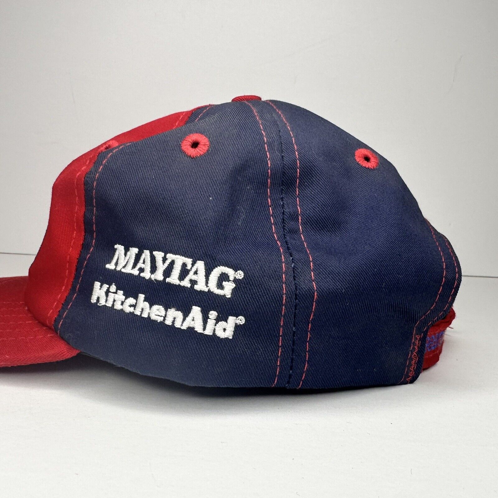 Vintage “Backing America From Your Own Backyard” Trucker Hat- Whirlpool, Maytag, KitchenAid Sponsored - TreasuTiques