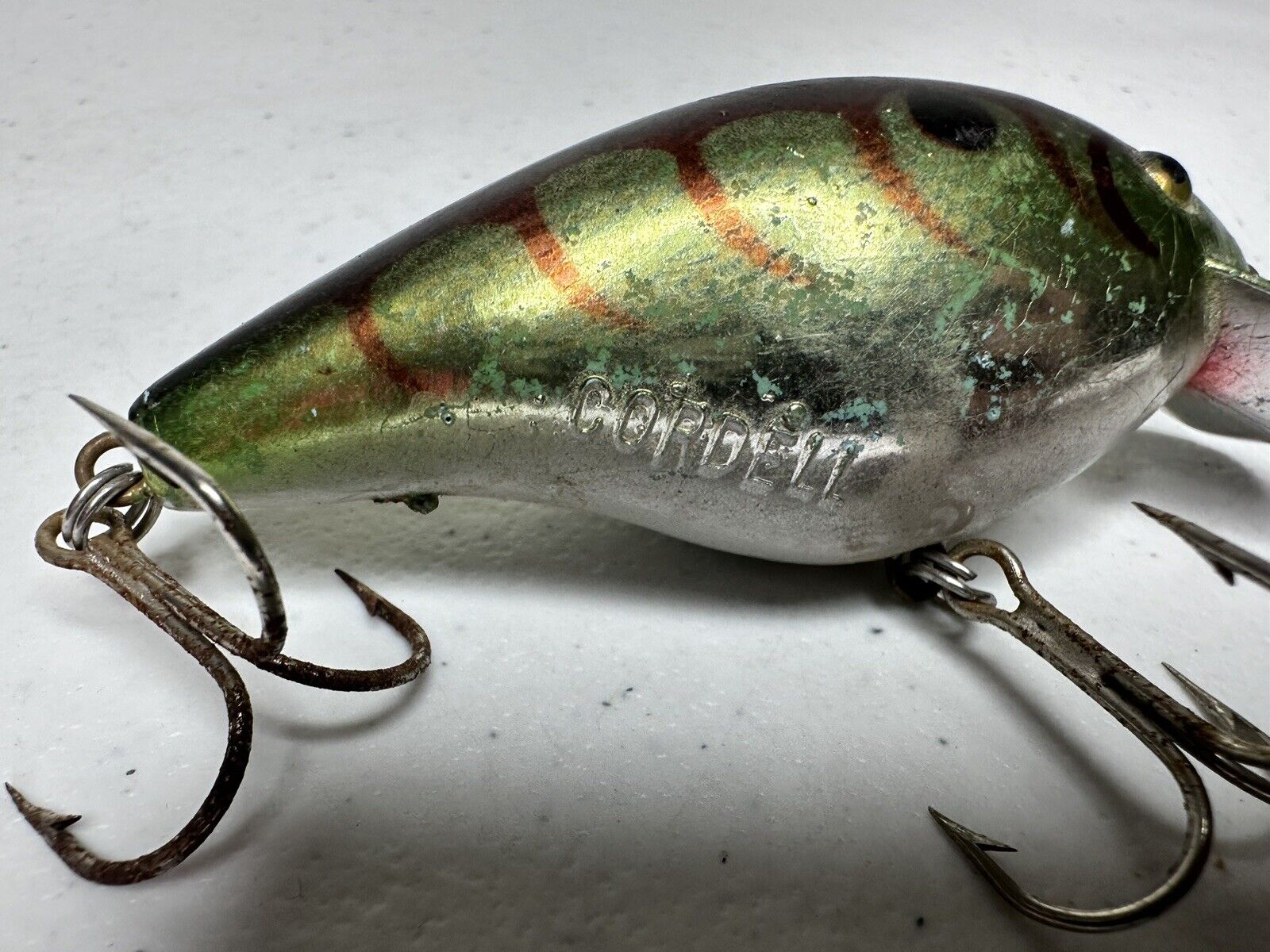 Vintage Cordell Big O 3" Crankbait Lure - Classic Collectible for Bass Fishing Enthusiasts - TreasuTiques