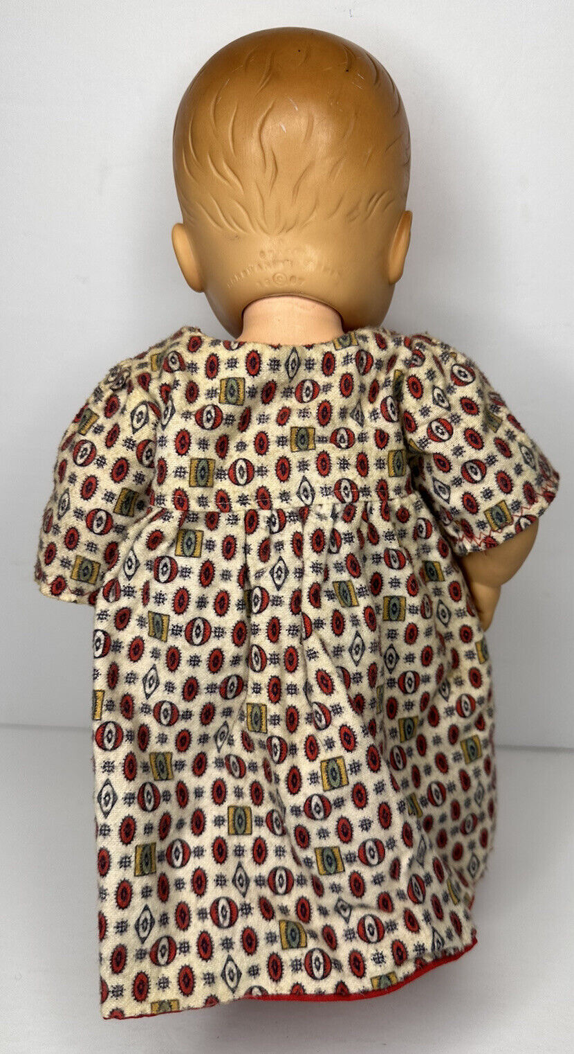 Vintage Horsman Baby Doll with Hazel Eyes | 14" Authentic Collectible in Pajamas - TreasuTiques