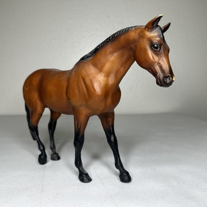 Breyer Traditional 450 Rugged Lark American Quarter Horse Stallion Figurine – Hand-Painted Collectible - TreasuTiques