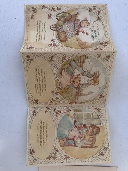 Vintage Charm Set of 4 Greeting Cards from the 60s and 70s - Valentine's Day, St. Patrick's Day, & New Baby - TreasuTiques