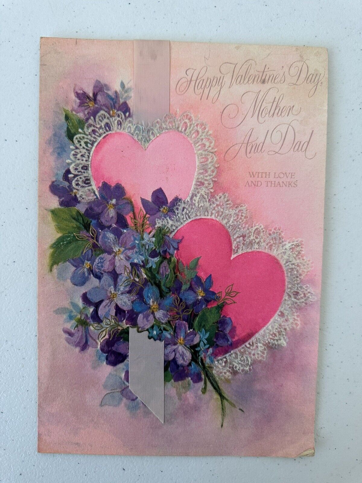 Vintage Charm Set of 4 Greeting Cards from the 60s and 70s - Valentine's Day, St. Patrick's Day, & New Baby - TreasuTiques