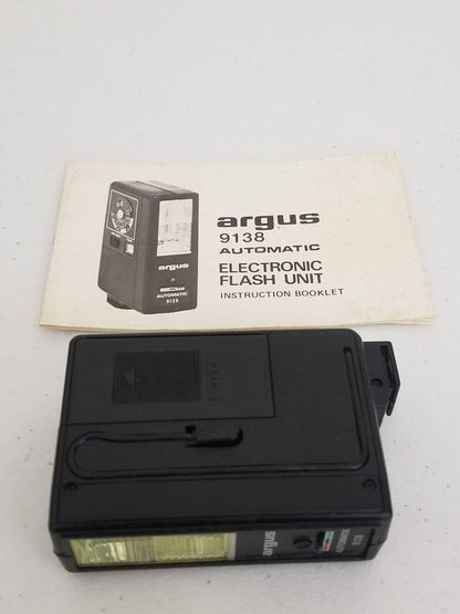 Vintage Argus 9138 Automatic Electronic Flash for Camera - Rare Photography Accessory - TreasuTiques