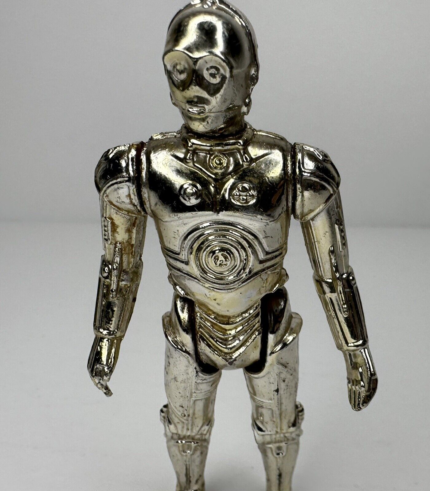 Vintage 1977 Kenner Star Wars C-3PO Action Figure - Original Hong Kong Variant - TreasuTiques