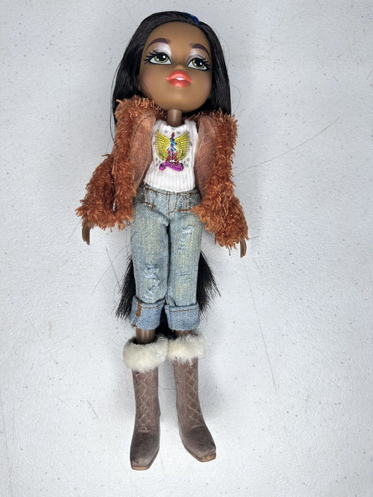 2015 MGA Bratz Doll - Long Black Hair with Blue Streaks, Fashion Collectible Toy Figure - TreasuTiques