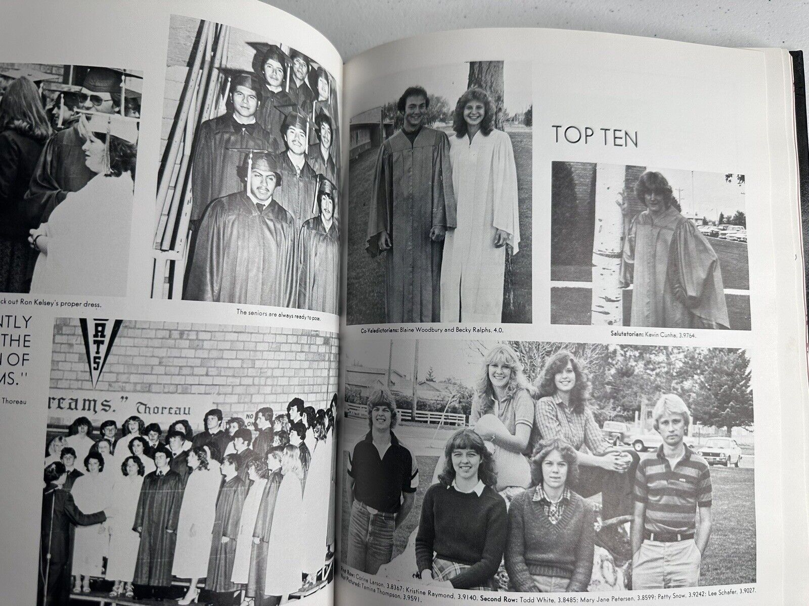 Vintage 1981 Burley Idaho High School Yearbook - Classic Retro Collectible - TreasuTiques