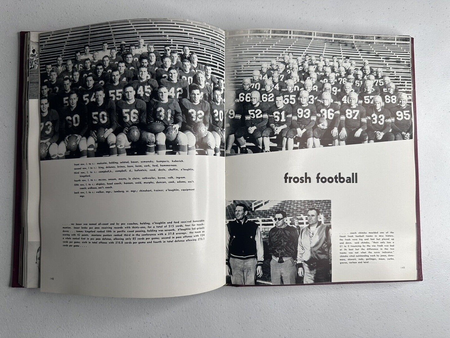 Montana State University - 1950 The Sentinel Yearbook | College Memories, Vintage Photos, Bobcats History | Alumni Memorabilia, University Archives - TreasuTiques