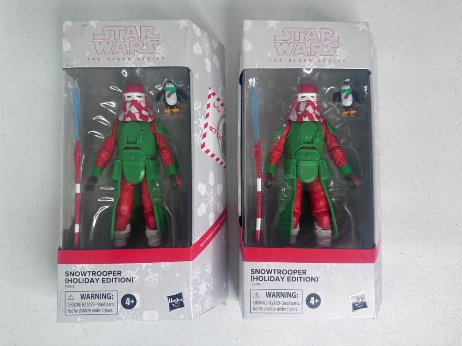 Star Wars Black Series 6" Snowtrooper Holiday Edition Action Figure - Collectible Christmas Decor - TreasuTiques