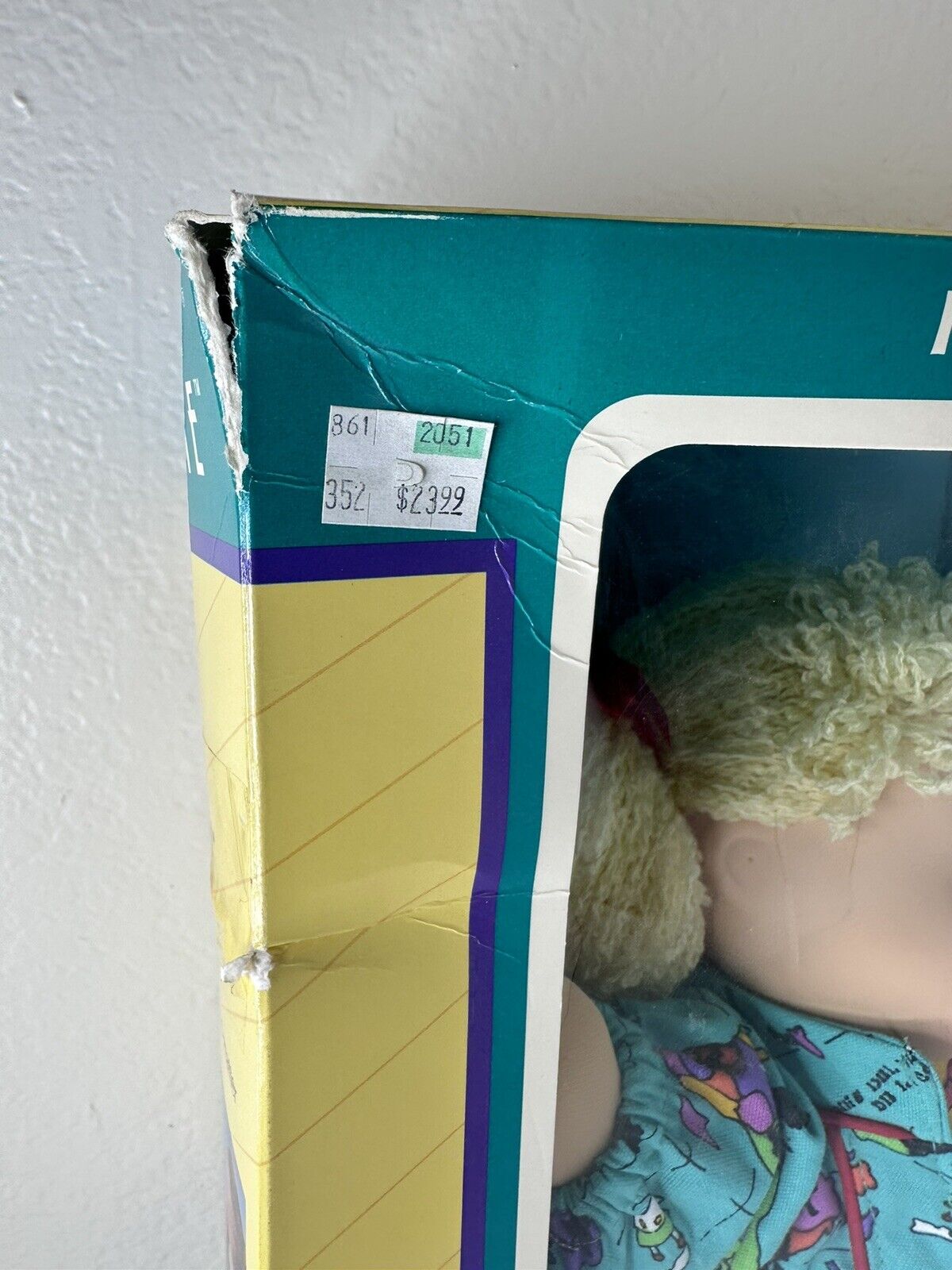 1989 Rare Cabbage Patch Kids Designer Line Doll Rebecca Claudette - Original Box & Papers Included - TreasuTiques