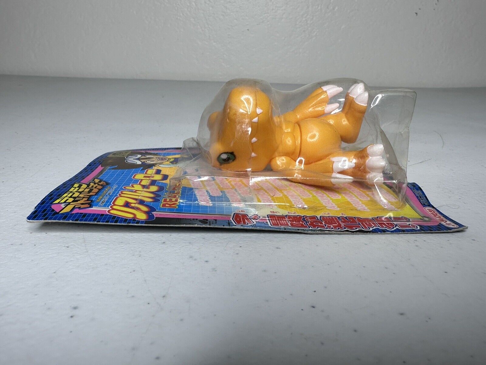 Vintage Digimon Adventure 01 - Agumon Real Hero Action Figure by Yutaka - Rare Japan Collectible - TreasuTiques