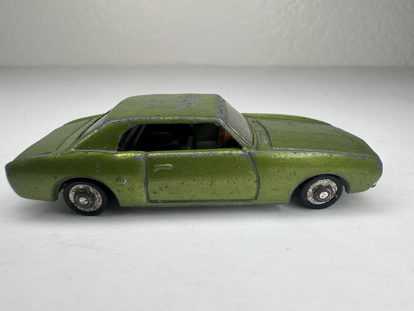 Vintage Playart Green Chevrolet Camaro SS Diecast Car - Classic Collectible from Hong Kong - TreasuTiques