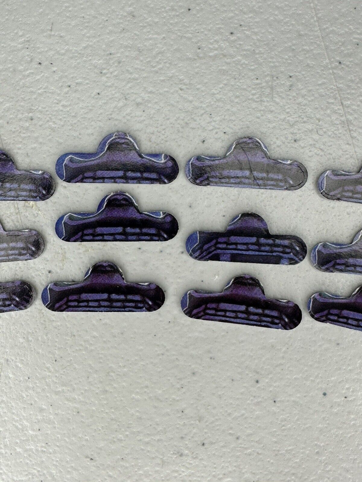 Lot of 12 He-Man MOTU Origins Figure Card Punch Tabs - Rare Collectible Enhancers - TreasuTiques