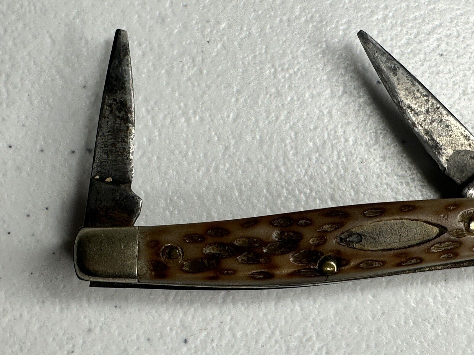 Vintage Camillus #76 3-Blade Folding Pocket Knife - Authentic New York USA Made, 3-Inch - TreasuTiques