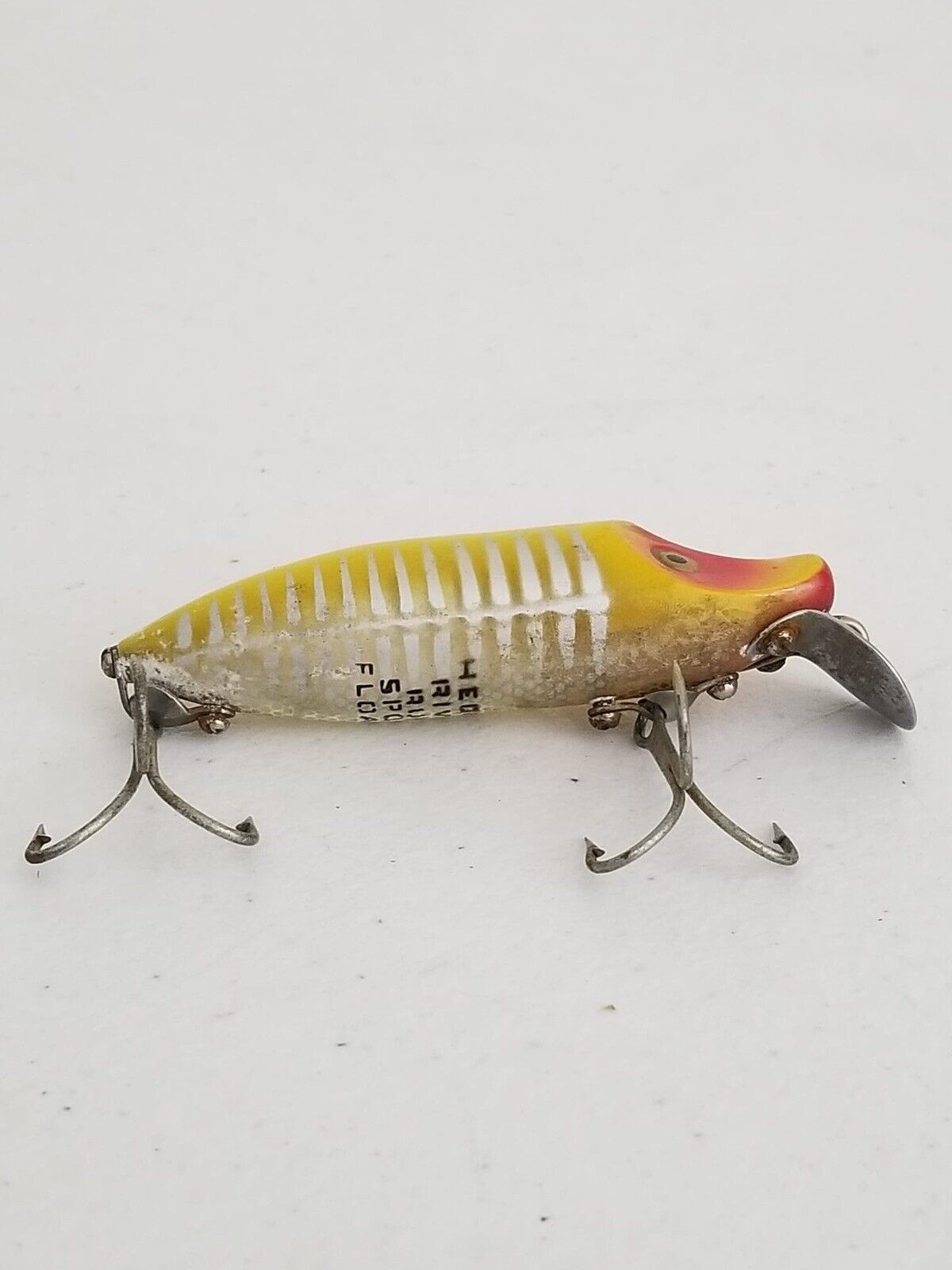 Vintage Heddon River Runt Spook Floater Fishing Lure - Classic Collectible Gear - TreasuTiques