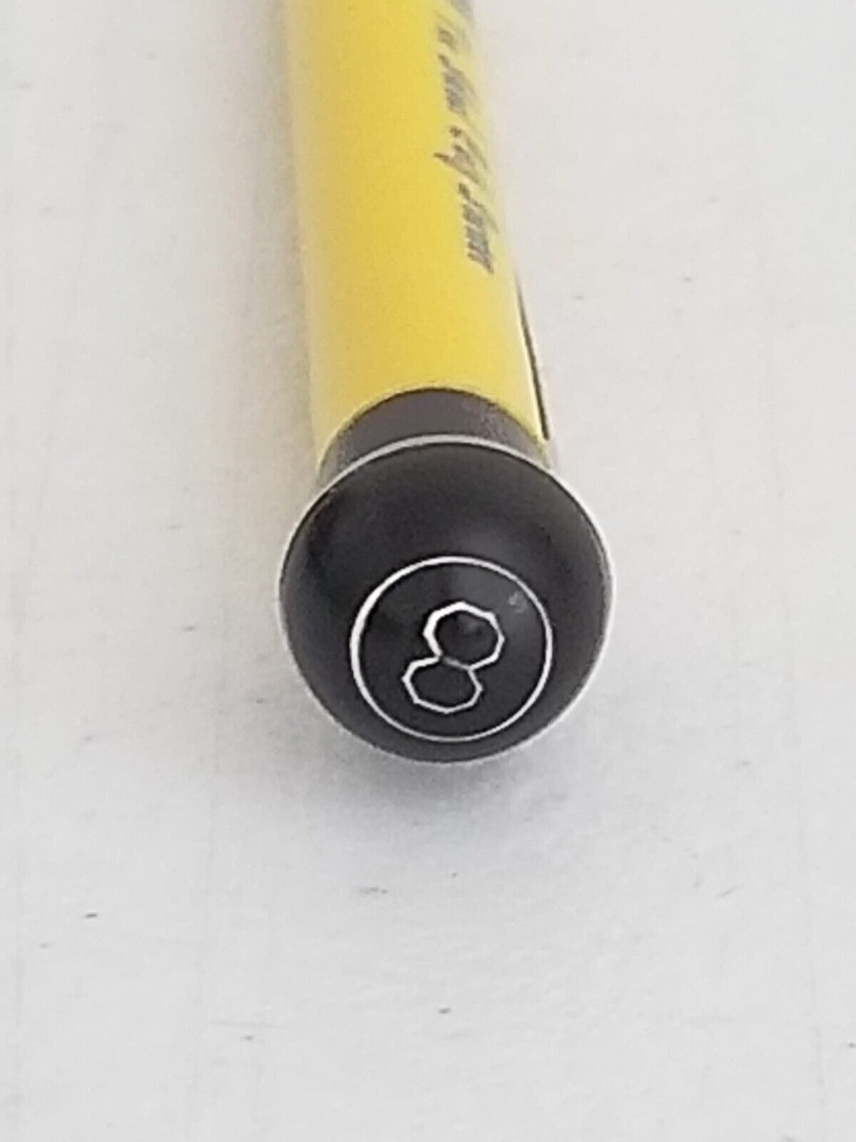 Vintage AutoPoint Mechanical Pencil with Calf Ween Advertising and Yellow 8 Ball Top Collectible - TreasuTiques