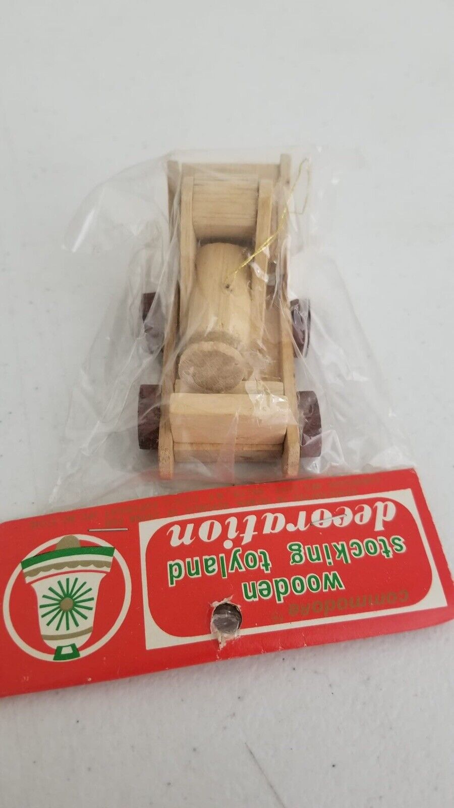 Vintage Handcrafted Wooden Toy Train Miniature - Super Minis Collection - Classic Decor - TreasuTiques