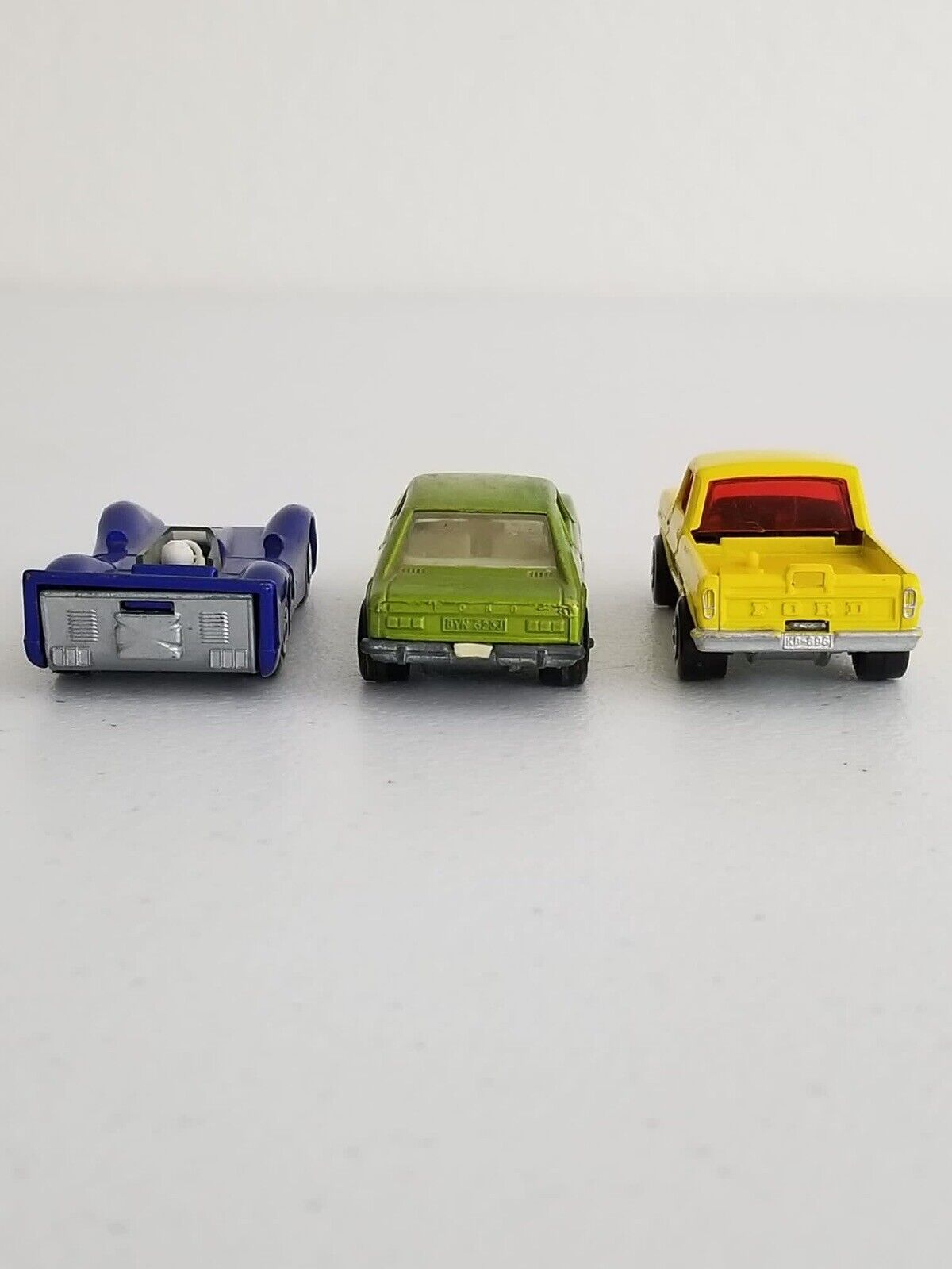 Vintage Matchbox Lesney Rolamatics Lot of 3 - Wild Life Truck, Hot Rocker, Blue Shark (1970s Collectibles) - TreasuTiques