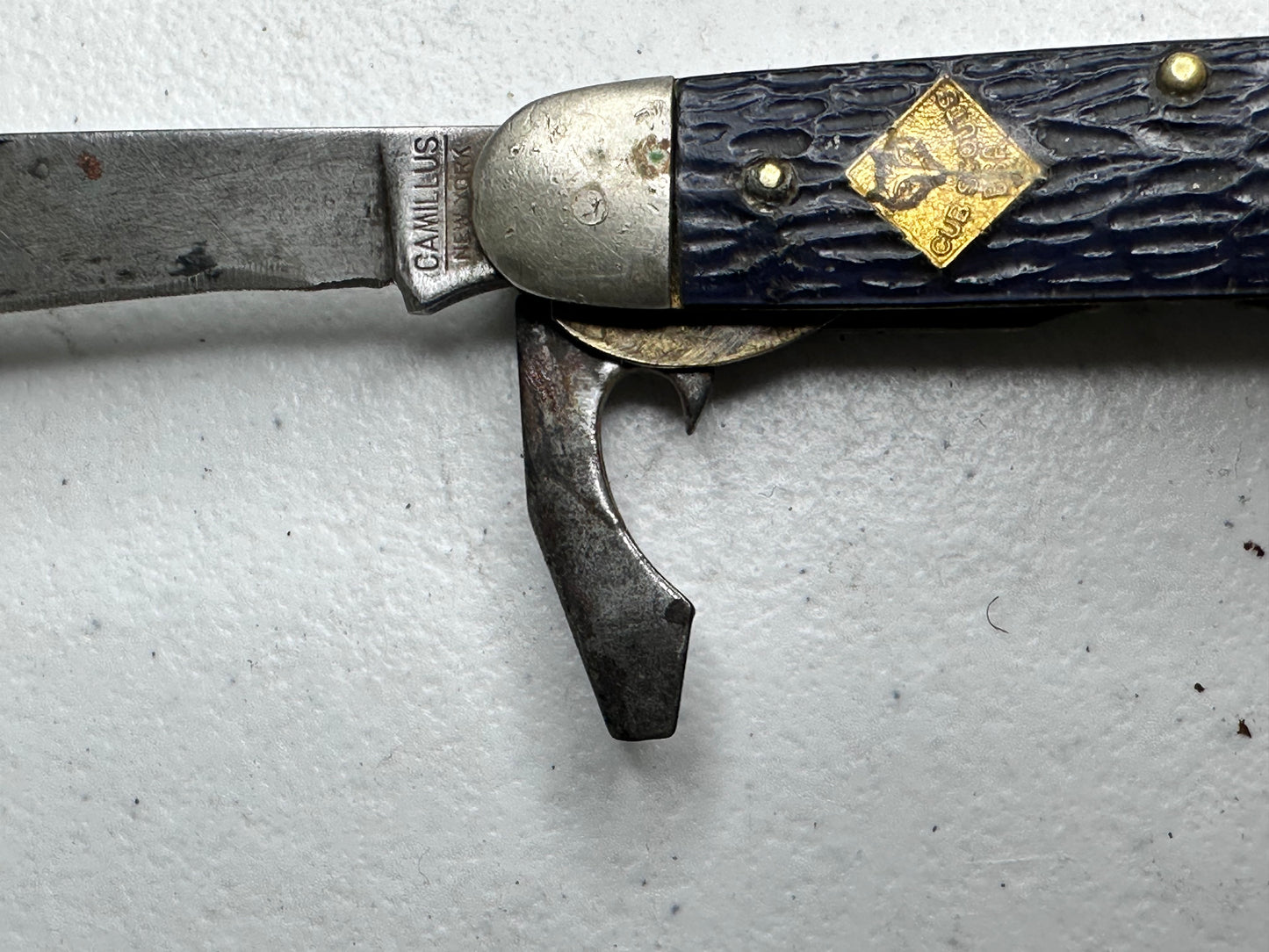 Vintage 1960s Camillus Cub Scouts Pocket Knife - Rare Multi-Tool Collectible