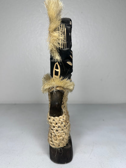 Handcrafted South African Ancestor Spirit Statue - Authentic African Art Decor