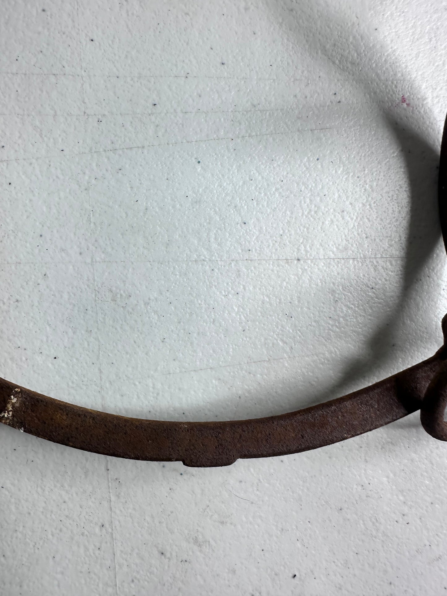 Antique 1800s Iron Horse Curb Bit - Rustic Equestrian Collectible