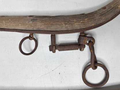 Antique Horse-Drawn Sleigh Runners/Yokes – Vintage Equestrian Collectible