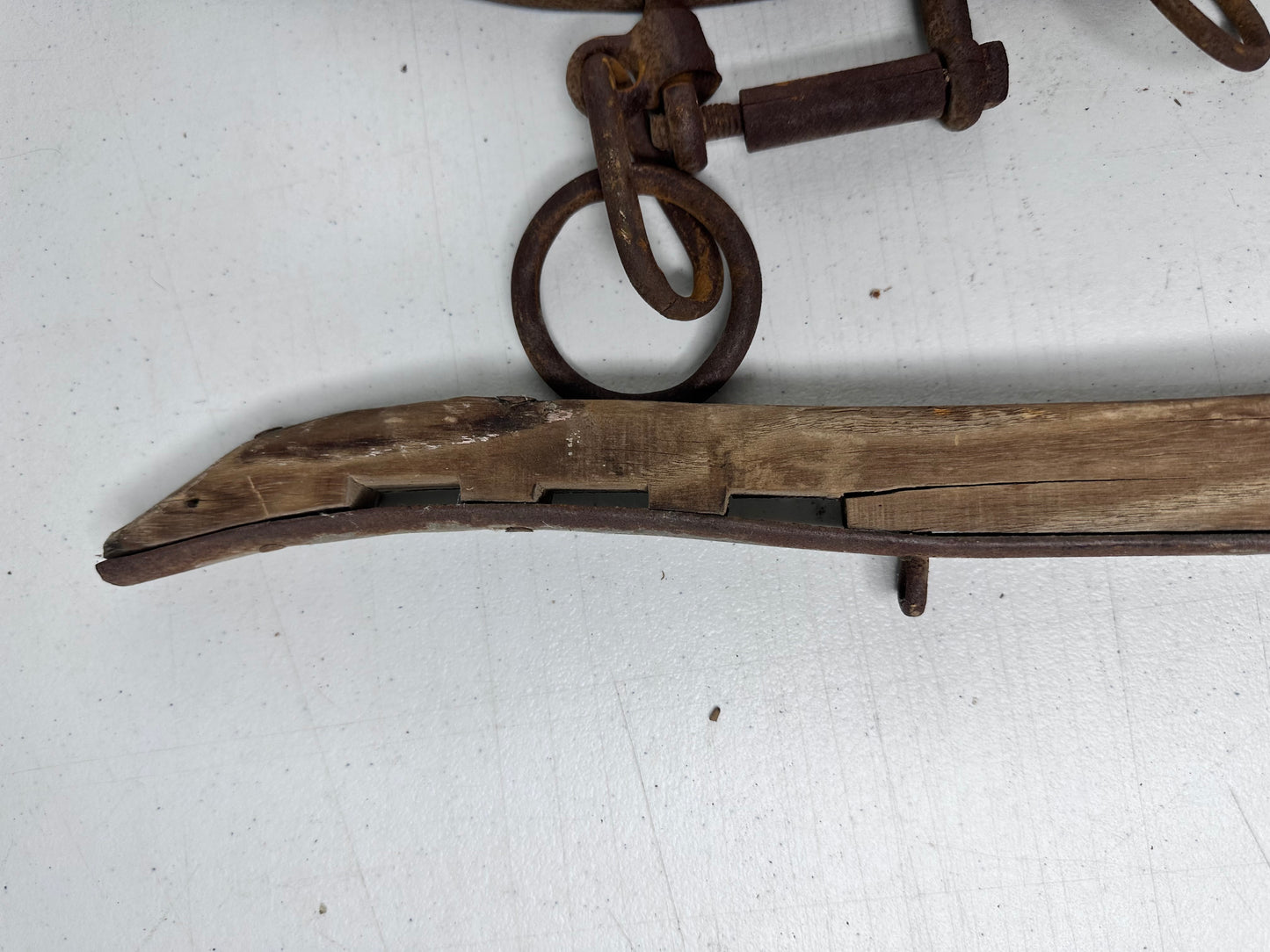 Antique Horse-Drawn Sleigh Runners/Yokes – Vintage Equestrian Collectible